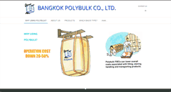 Desktop Screenshot of bkkpolybulk.com